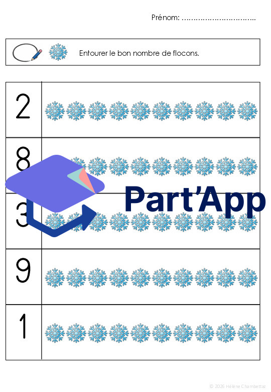 Dénombrer des quantités 0 à 10_3