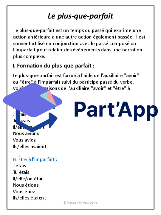 Le plus-que-parfait - Explications et exercices_19