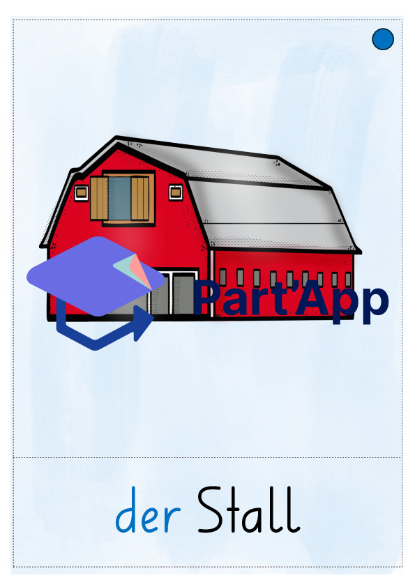 Bauernhof Bild- Wortkarten_100