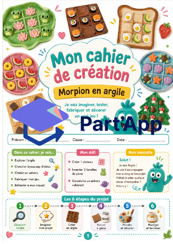 AC&M – Morpion en argile avec défis_10