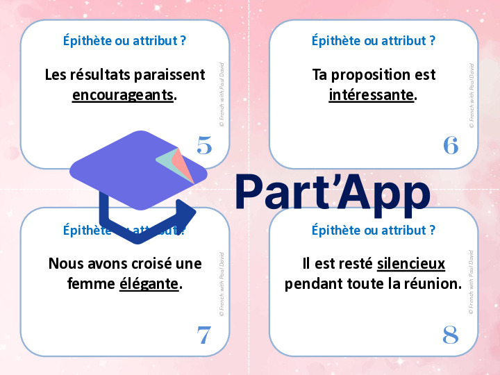 Épithète ou attribut - 32 CÀT_3