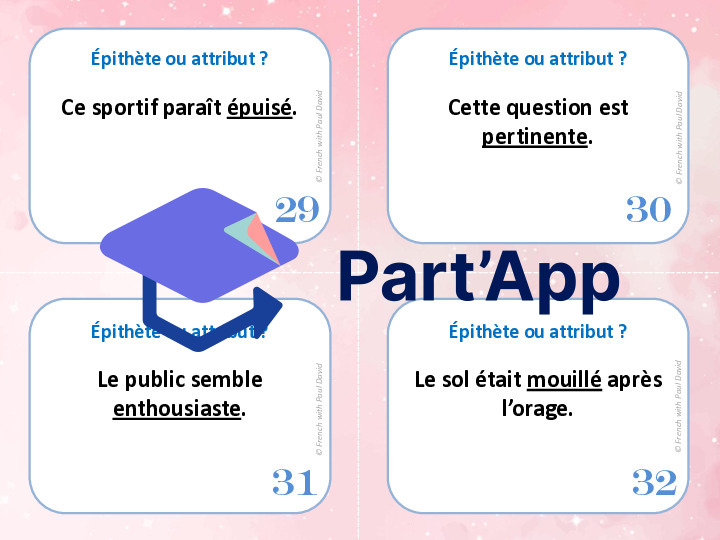 Épithète ou attribut - 32 CÀT_9