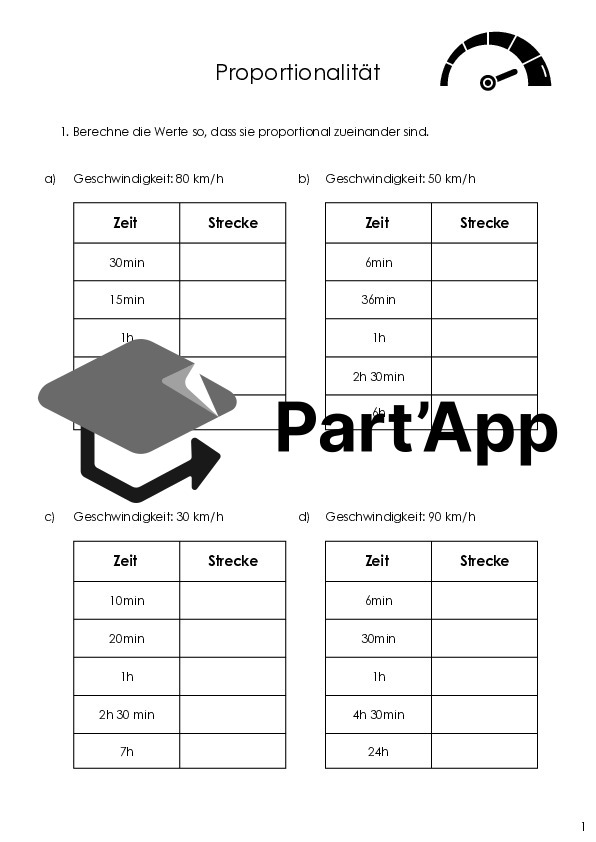 Proportionalité avec des nombres décimaux – 6e – Fiches d'exercices avec corrigés | Mathématiques – 6e_3