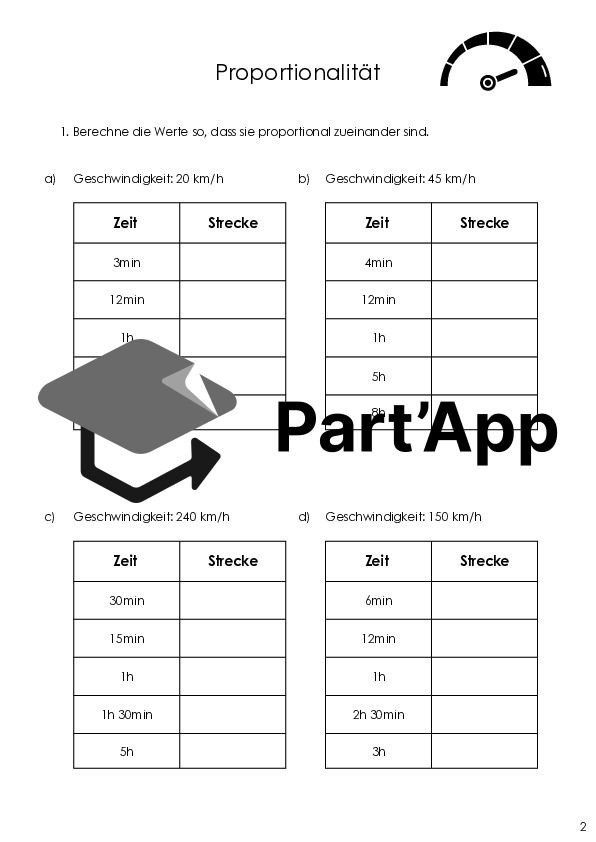 Proportionalité avec des nombres décimaux – 6e – Fiches d'exercices avec corrigés | Mathématiques – 6e_4