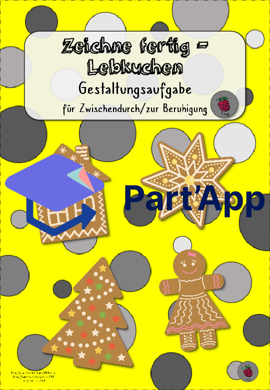 Zeichne fertig - Lebkuchen_2
