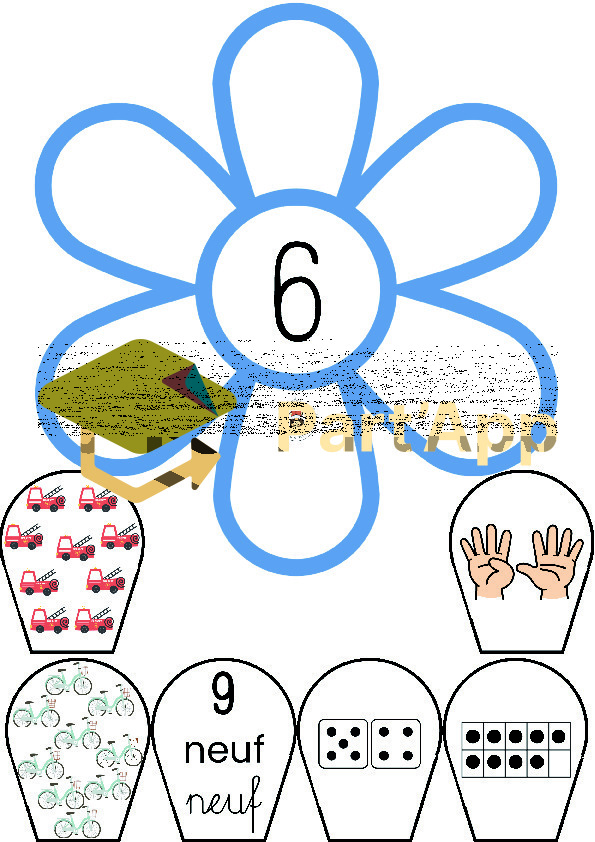 🌟 Fleurs à compter – Les véhicules_10