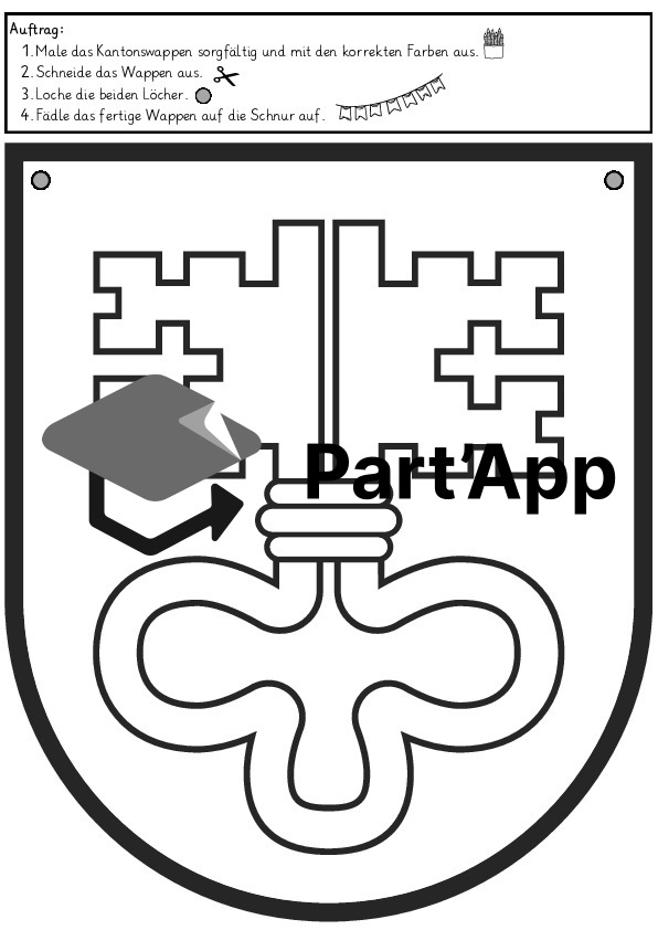 Girlande - Wimpelkette - Schweiz_5