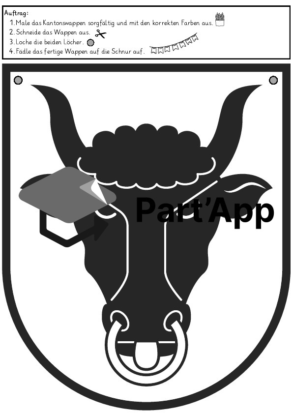 Girlande - Wimpelkette - Schweiz_8