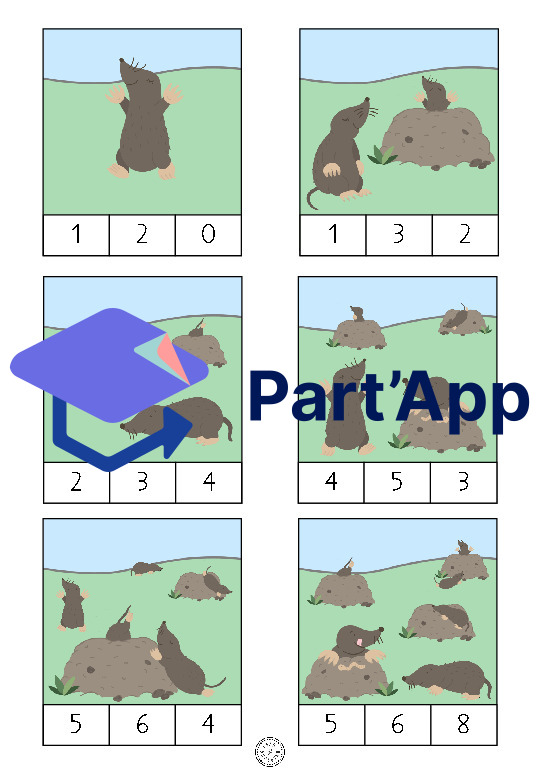 Cartes à compter Taupe 1 -12_2