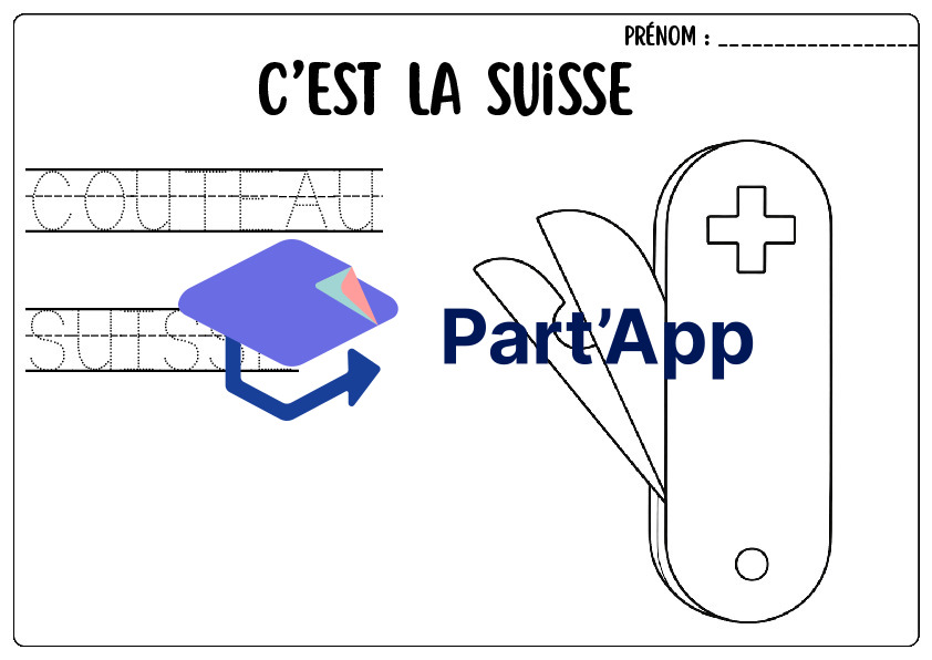 Cahier de 15 Coloriages & Vocabulaire - La Suisse (Cycle 1)_6