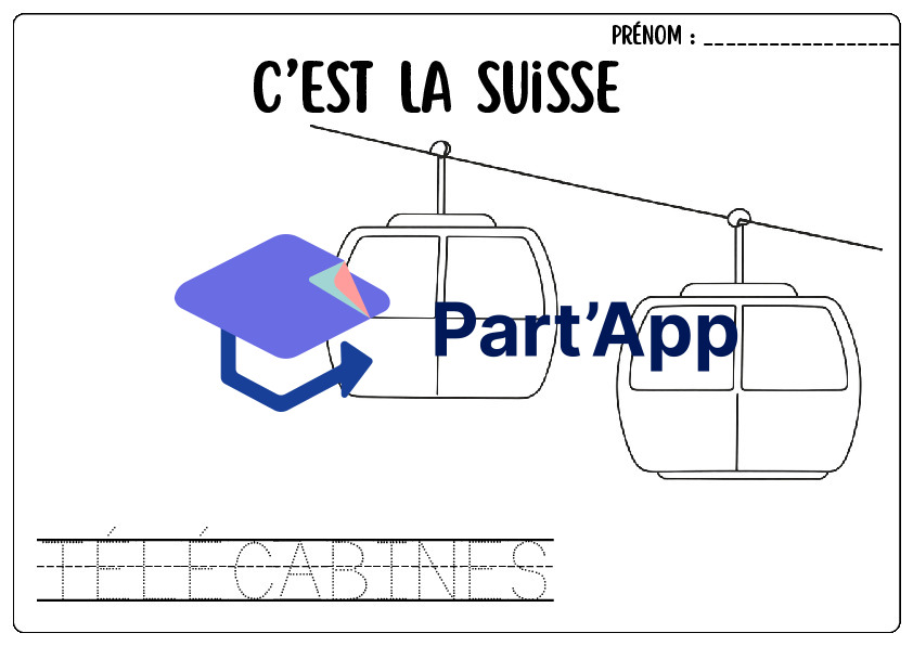 Cahier de 15 Coloriages & Vocabulaire - La Suisse (Cycle 1)_7