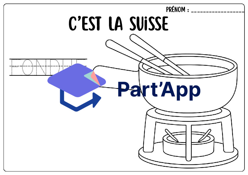 Cahier de 15 Coloriages & Vocabulaire - La Suisse (Cycle 1)_9