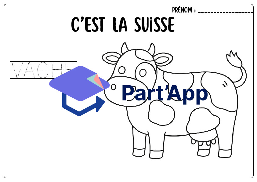 Cahier de 15 Coloriages & Vocabulaire - La Suisse (Cycle 1)_11
