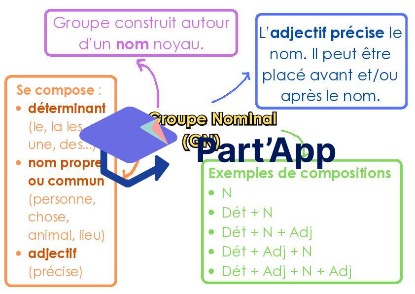 Mindmap - Le groupe nominal (GN)_2