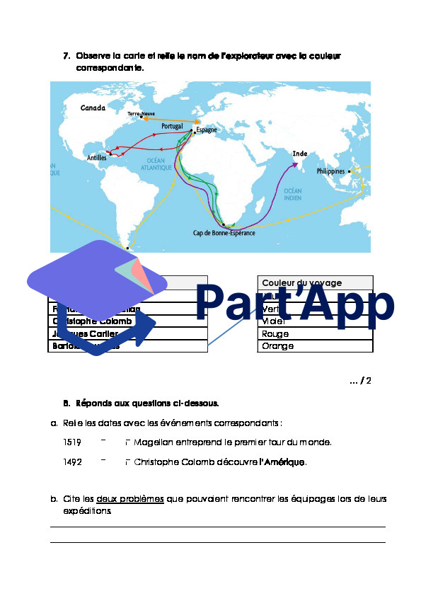 Histoire 7H-8H - Evaluation sommative : Le Moyen Âge + Les Temps Modernes_7