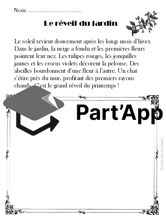 Lire et dessiner - Printemps (10 textes)_2