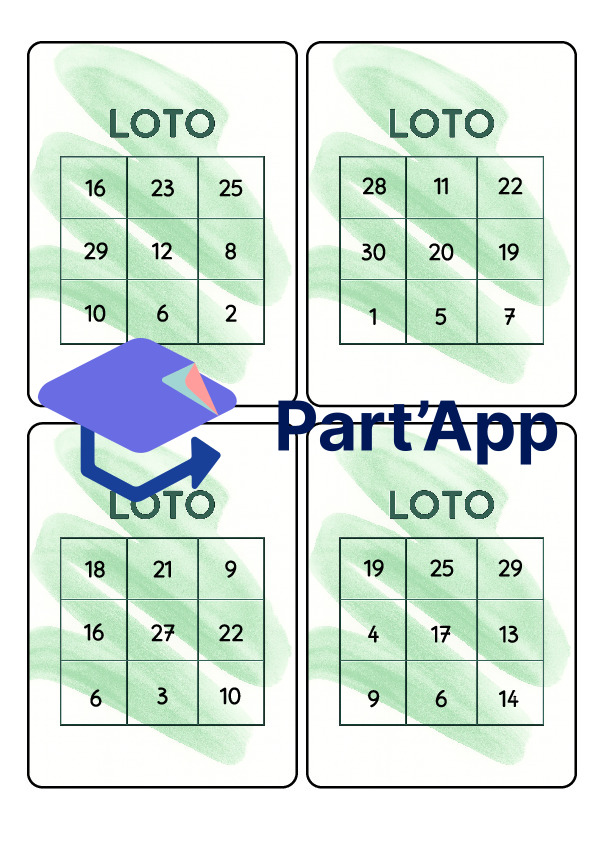 Loto des nombres (1 à 30)_5