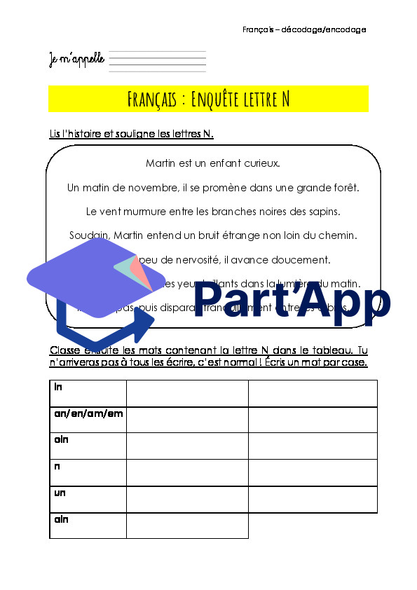 Enquête lettre N_2