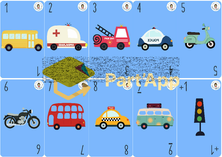 🚙 🚑 🚕 Jeu du reste 1 – Les véhicules 🚙 🚑 🚕_4