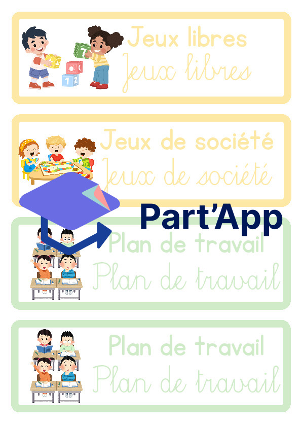 Menu du jour pastel et épuré_7