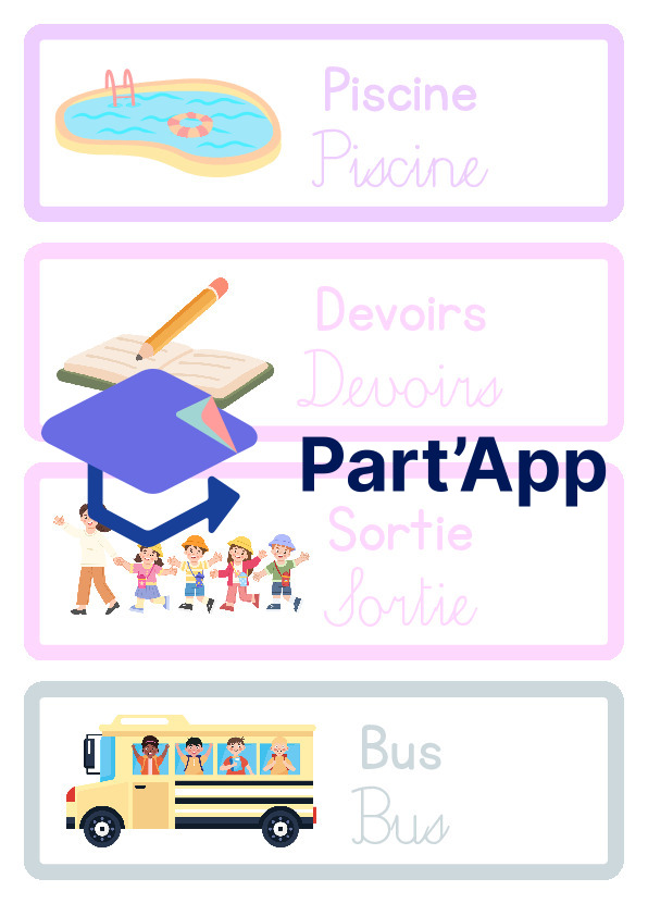 Menu du jour pastel et épuré_8
