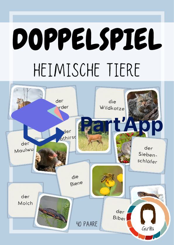 Paare heimische Tiere_2