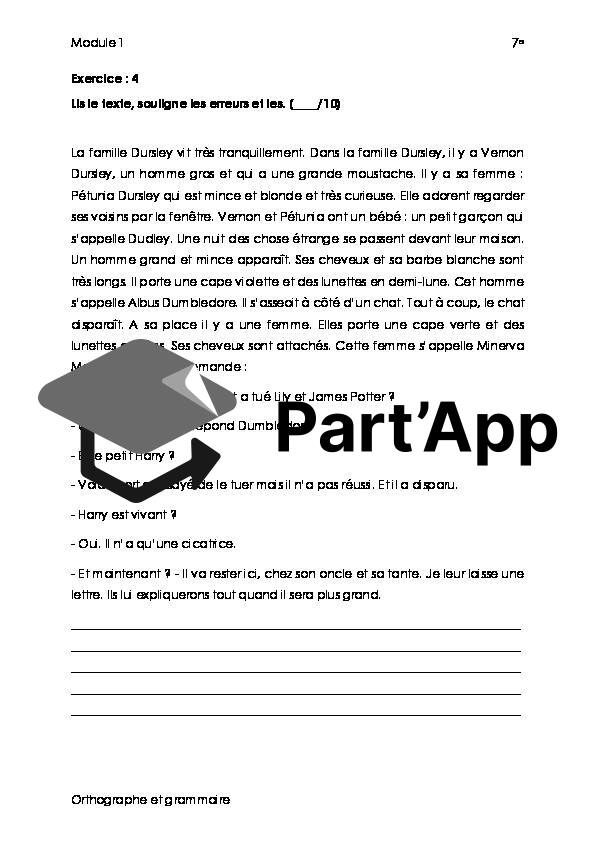 Evaluation formative 7e français module 1 (grammaire et orthographe)_3