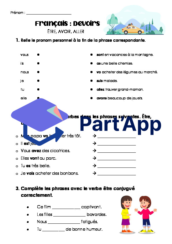 Devoirs de français - 4P_10