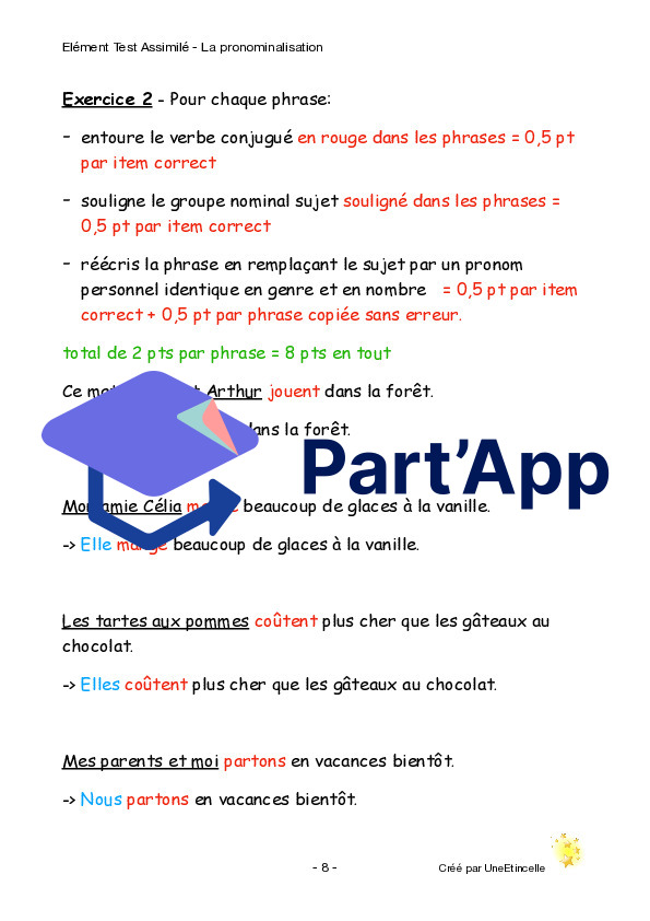 Evaluation -> ETA pronominalisation (pronoms personnels) 5H-6H_21