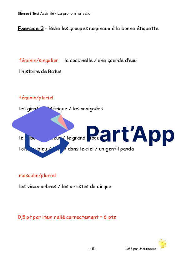 Evaluation -> ETA pronominalisation (pronoms personnels) 5H-6H_22