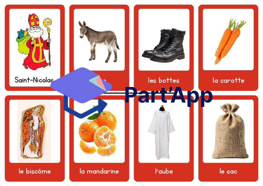 Saint-Nicolas / Sankt Nikolaus – Vocabulaire, comptine et jeu en allemand_4