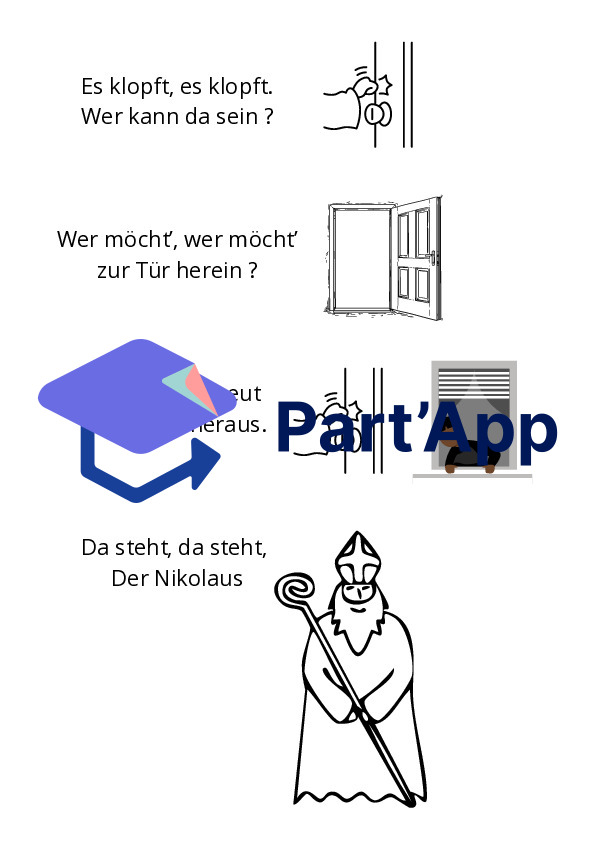 Saint-Nicolas / Sankt Nikolaus – Vocabulaire, comptine et jeu en allemand_8