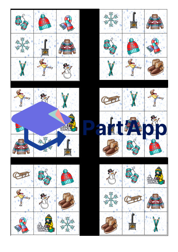 Winter - Schüttelsätze & Spiel Füll die Reihe_69