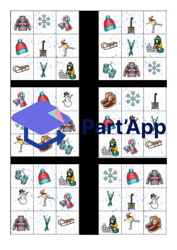 Winter - Schüttelsätze & Spiel Füll die Reihe_70