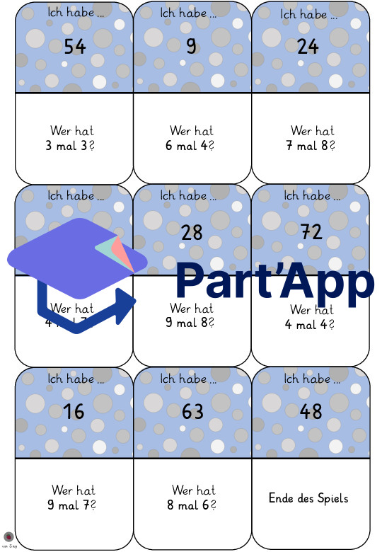 Ich habe - wer hat - Einmaleinslesespiel_6