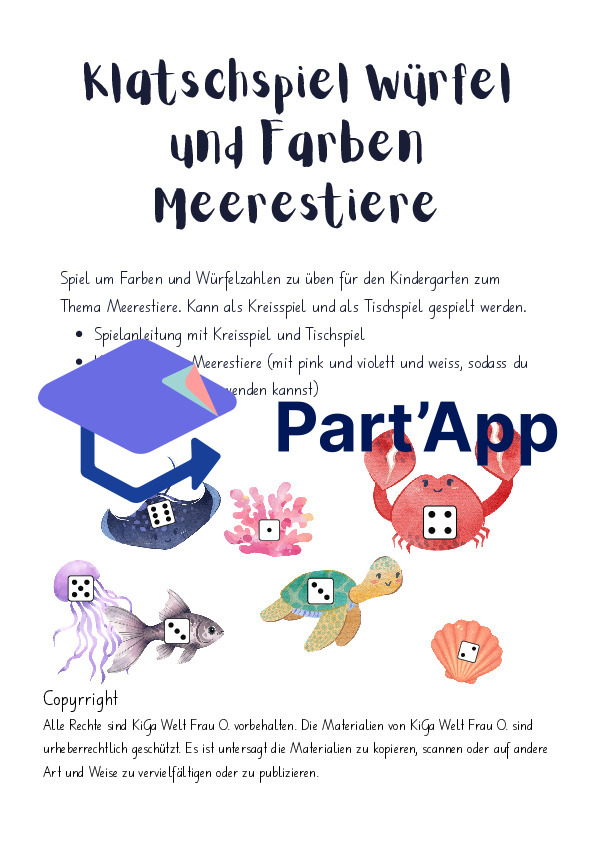 Klatschspiel Würfel und Farben_2
