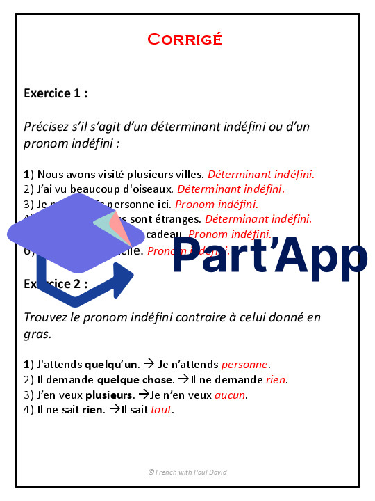 Pronoms indéfinis - Explications et exercices_15