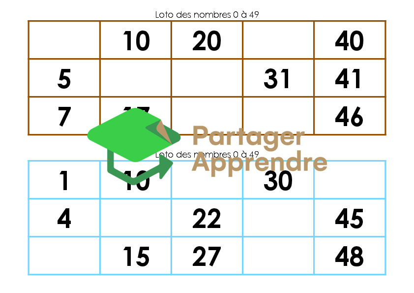 Loto des nombres 0 à 49_10
