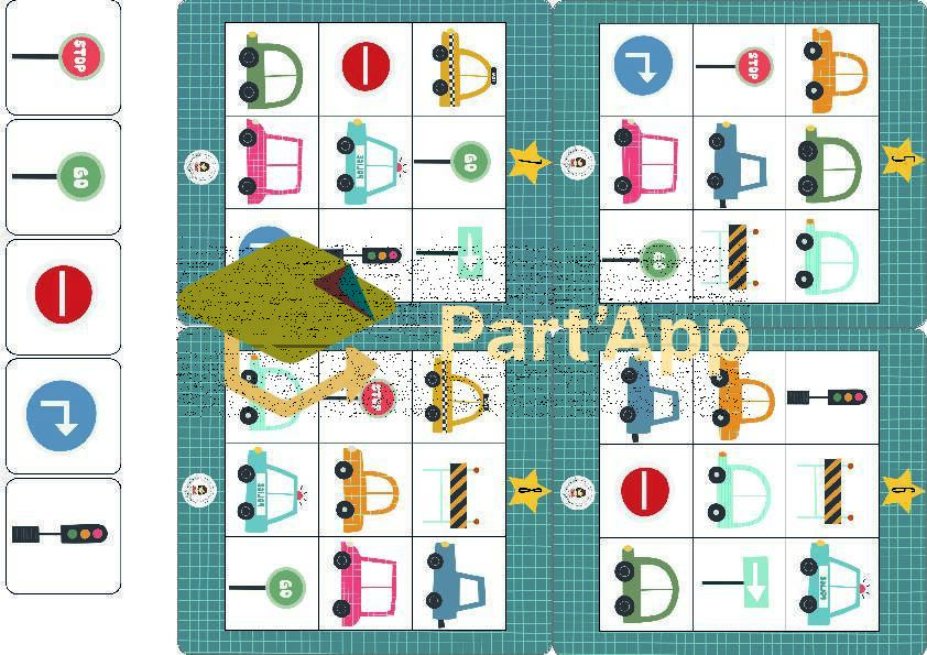 🚦 Grille orientation 3x3 – Les véhicules_6