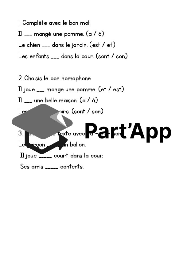 Ceinture d'orthographe 🟣 violette – Les homophones_23