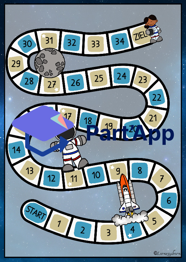 Leiterspiel "Weltall"_5
