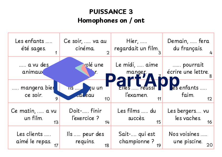 Puissance 3 des homophones (on / ont)_4