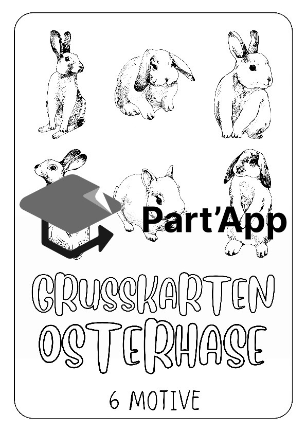 Ostern - Ausmalbilder & Grusskarten_2