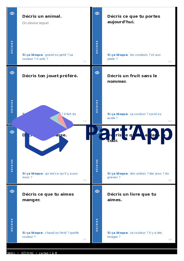 Babil 1-2H : 48 cartes pour faire parler les plus jeunes_10