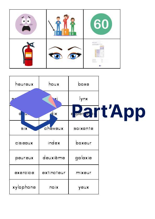 Loto lettre x_3