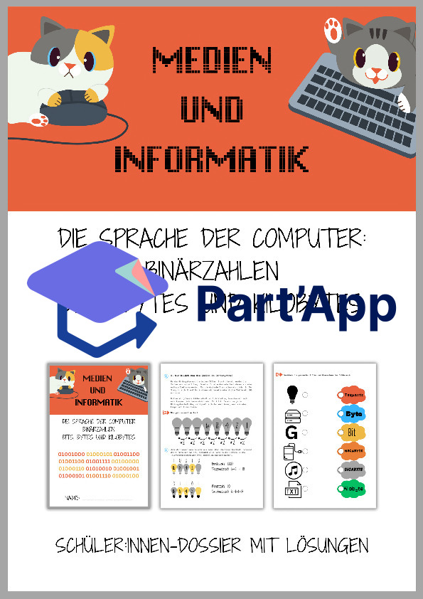 Binärzahlen, Bits und Bytes - Arbeitsheft mit Lösungen_42