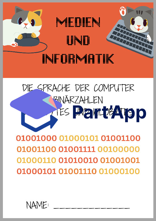 Binärzahlen, Bits und Bytes - Arbeitsheft mit Lösungen_45