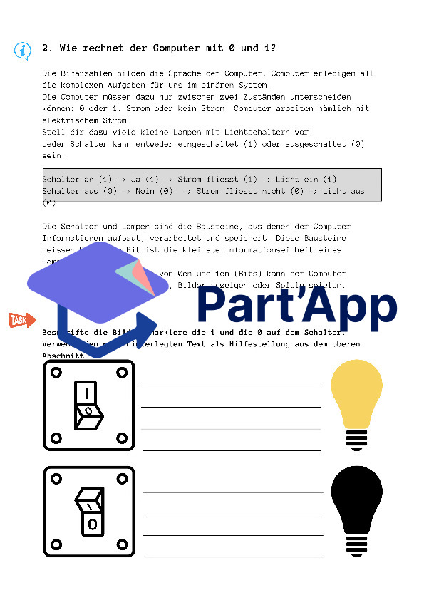 Binärzahlen, Bits und Bytes - Arbeitsheft mit Lösungen_48