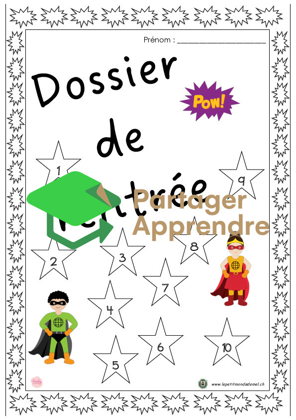 Dossier de rentrée 3P_2