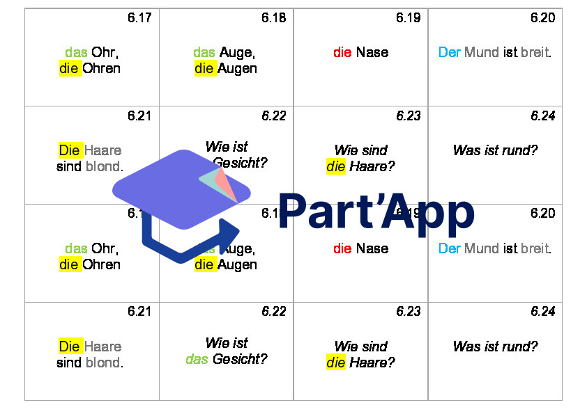 Cartes voc allemand 6H Einheit 6_20